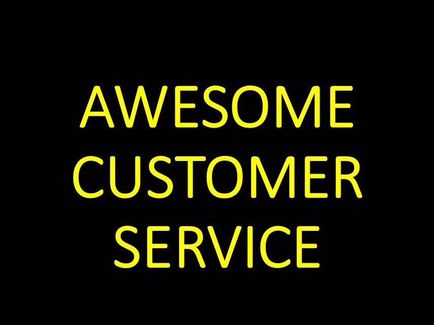 What Does AWESOME Customer Service Look Like? Something like this: