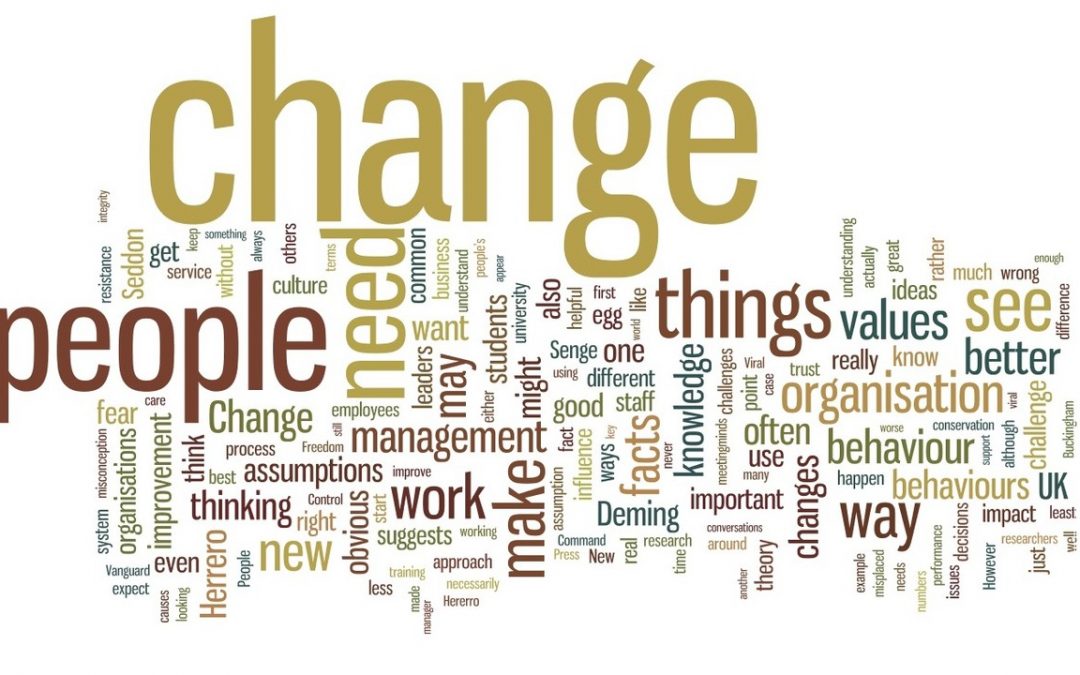 Why the word ‘CHANGE’ is so SCARY – And a suggested CHANGE to that.