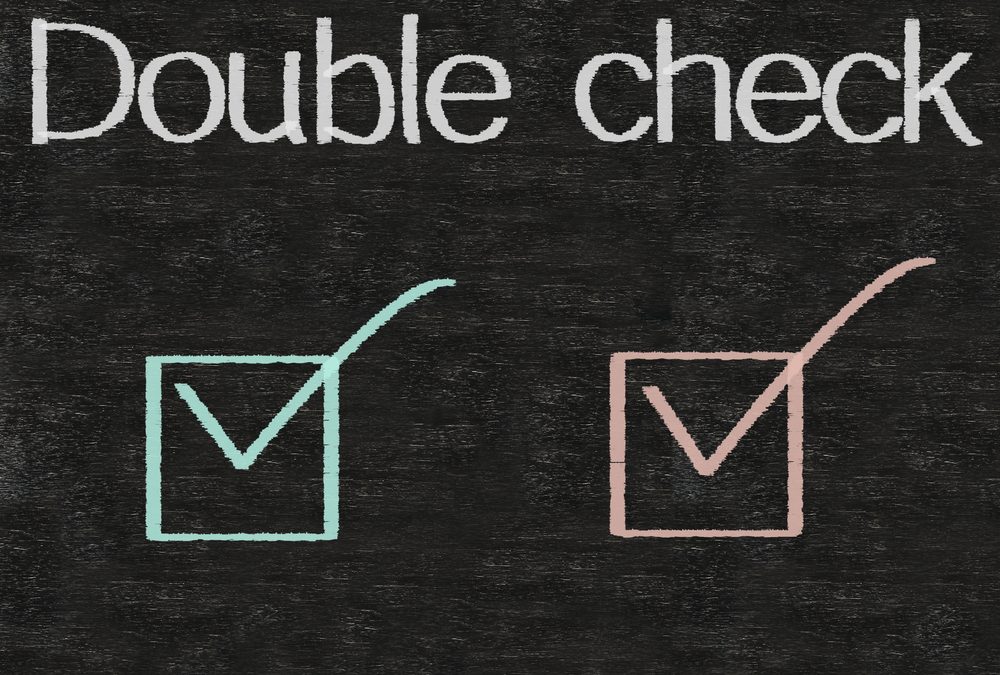 Double-check, Double check, or Doublecheck?