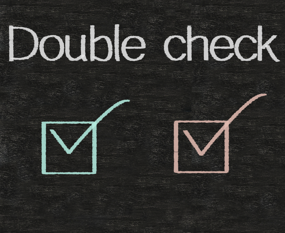 Are You a Double Checker? - Nancy Friedman